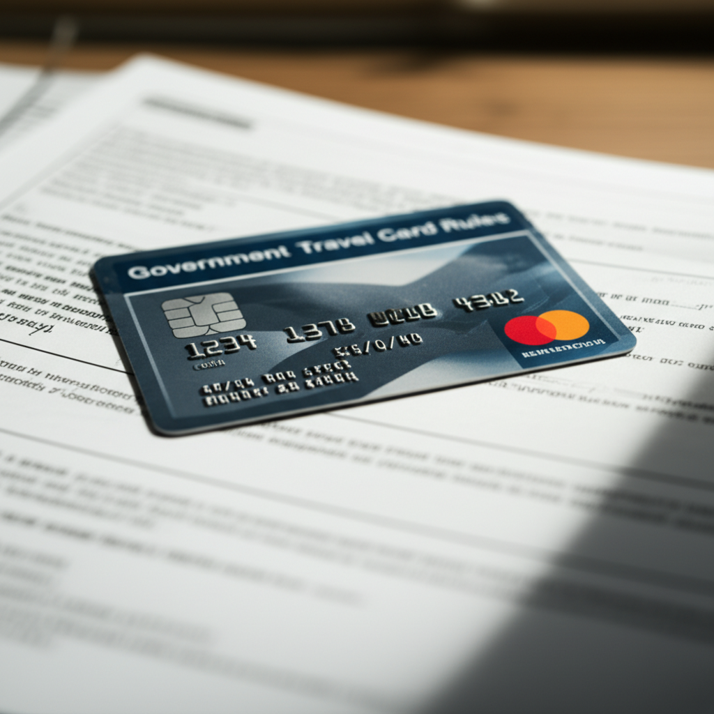Government Travel Card GTC rules military TDY travelers