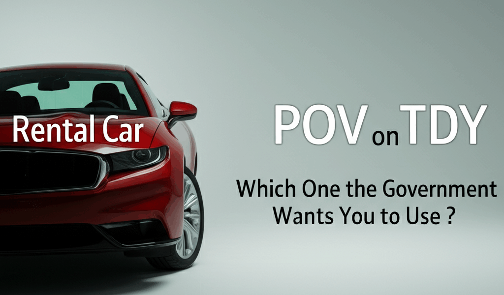 Rental Car vs. POV on TDY: Which One the Government Wants You to Use