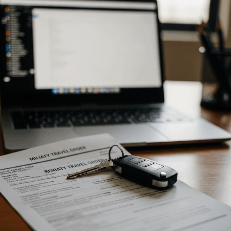 TDY Rental Car Approval When Your Orders Are Silent