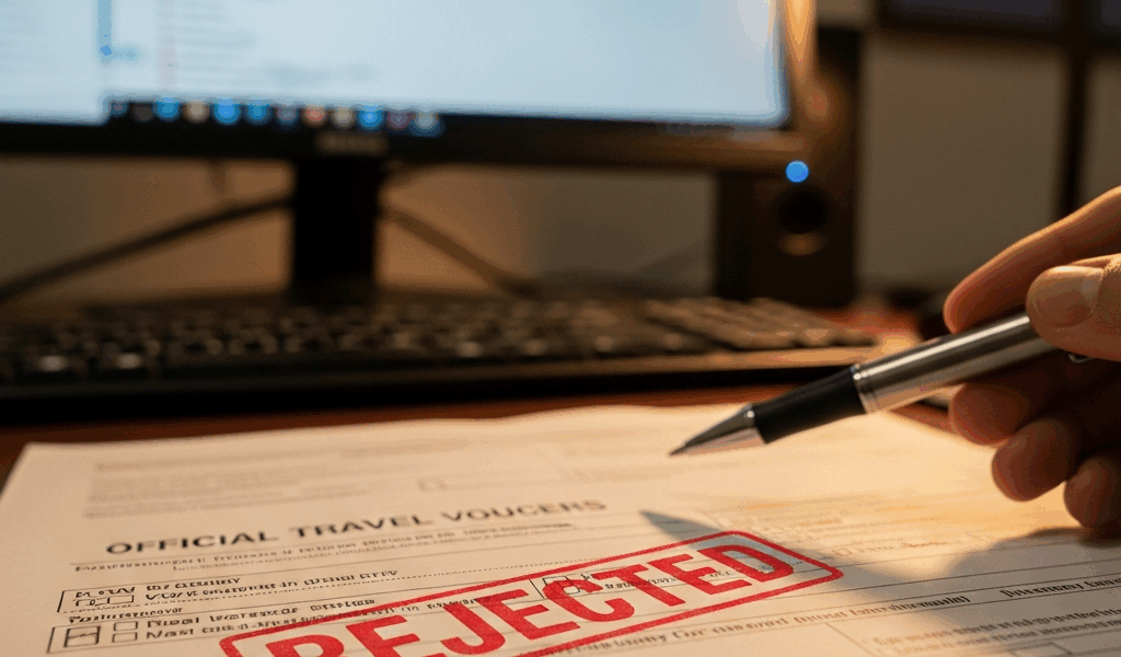 TDY Travel Voucher Rejected What to Do Next