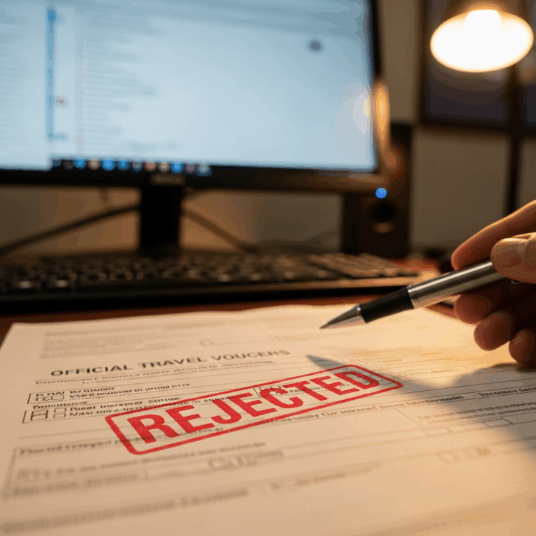 TDY Travel Voucher Rejected What to Do Next