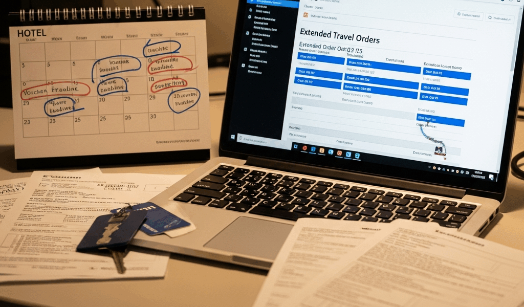 TDY Extended Orders How to Update DTS in Time