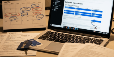 TDY Extended Orders How to Update DTS in Time