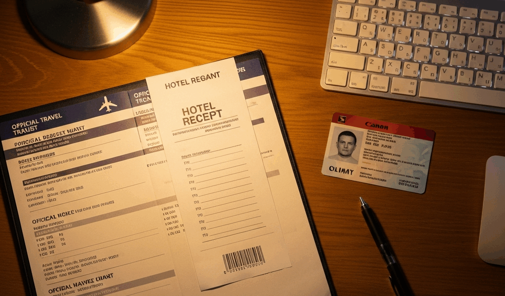 TDY Lodging Receipt Missing What to Do Next