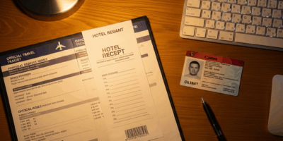 TDY Lodging Receipt Missing What to Do Next