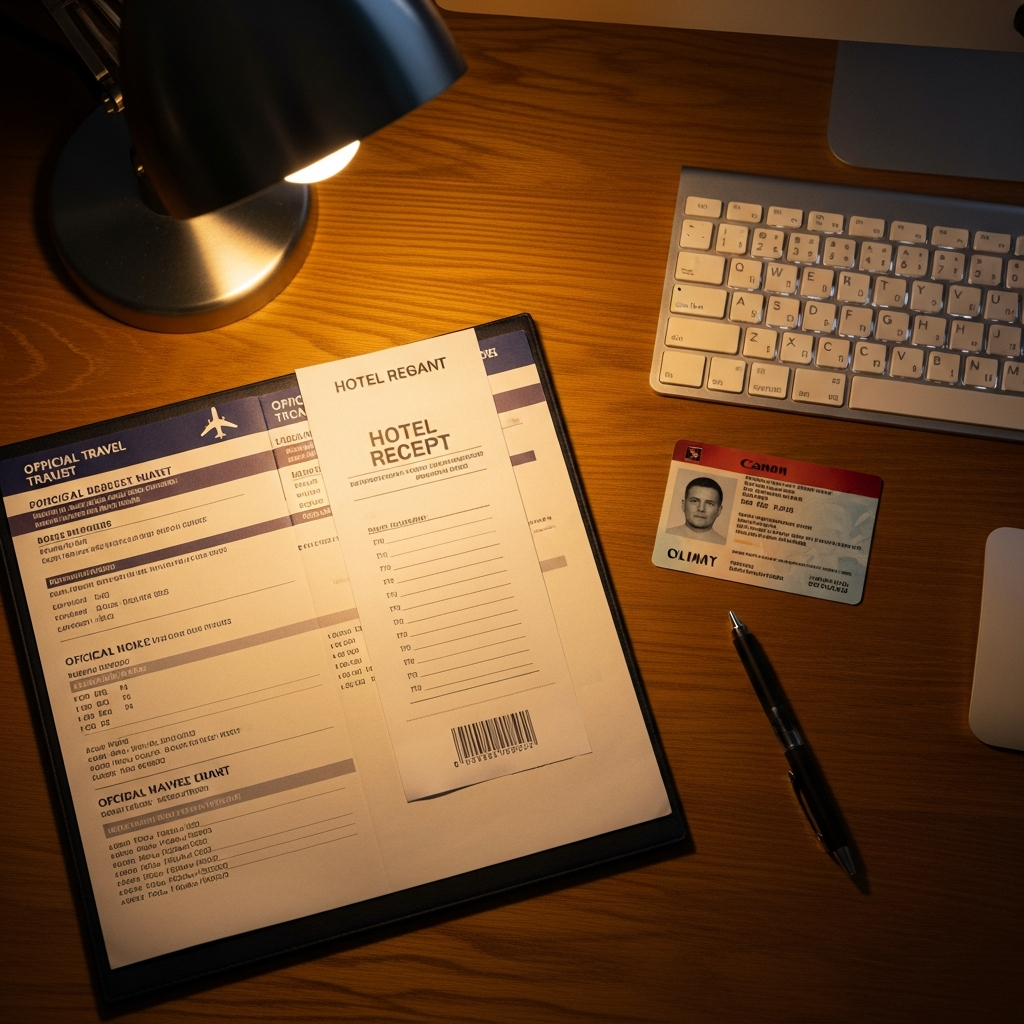 TDY Lodging Receipt Missing What to Do Next