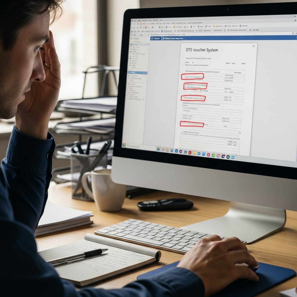 DTS Voucher Errors — The 10 Most Common Mistakes and How to Fix Them