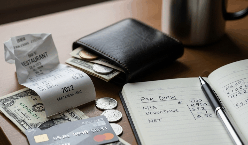 Professional photograph related to: MIE Per Diem Explained — What You Keep and What Gets Deducted. H