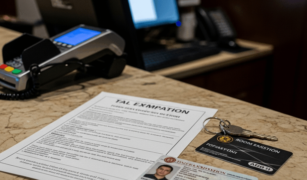 TDY Lodging Tax Exemption When Hotels Push Back